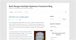 Desktop Screenshot of myelomablog.com